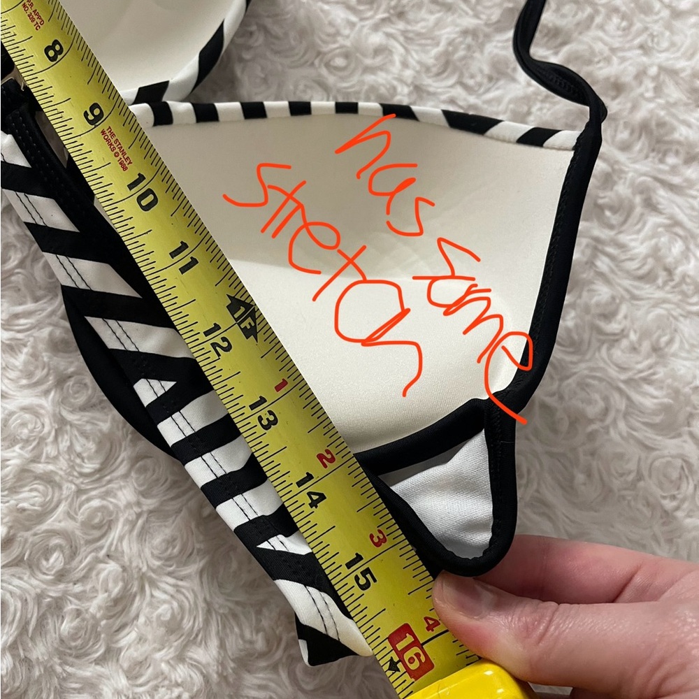 Tahiti Miami Beach Padded Bikini Top Sz M/L - Picture 6 of 7